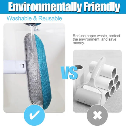 Reusable Pet Hair Remover for Couch, Carpet & Clothes – Extendable