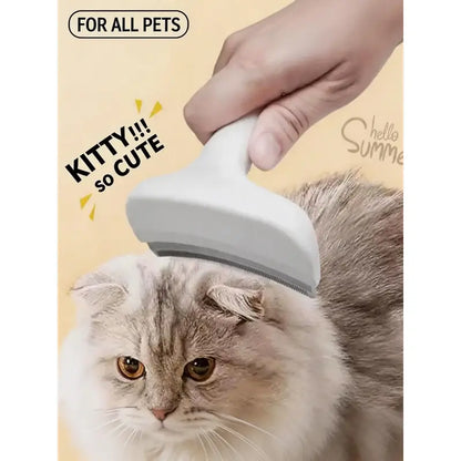 Undercoat Rake Deshedding Brush for Long-Haired & Double-Coated Dogs