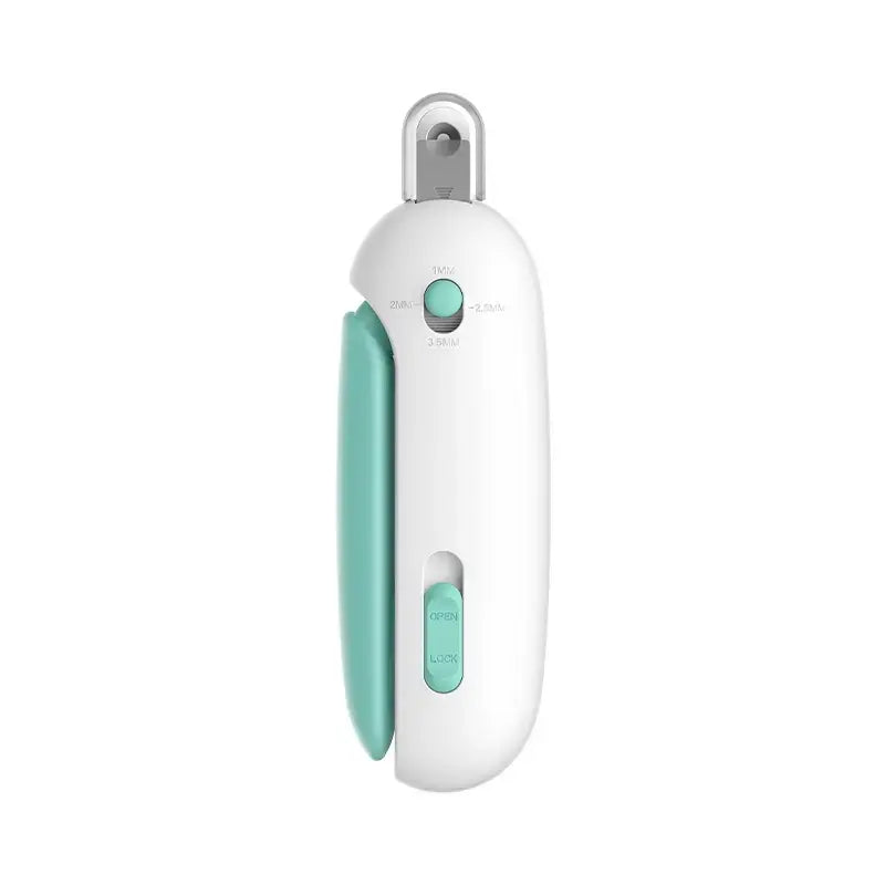 Cat Nail Clipper for Indoor Cats & Kittens - 4-Size Adjustable Holes, Hidden Nail File, Splash-Proof Design, Safe Clipping Pet Grooming Tool #Petlovers