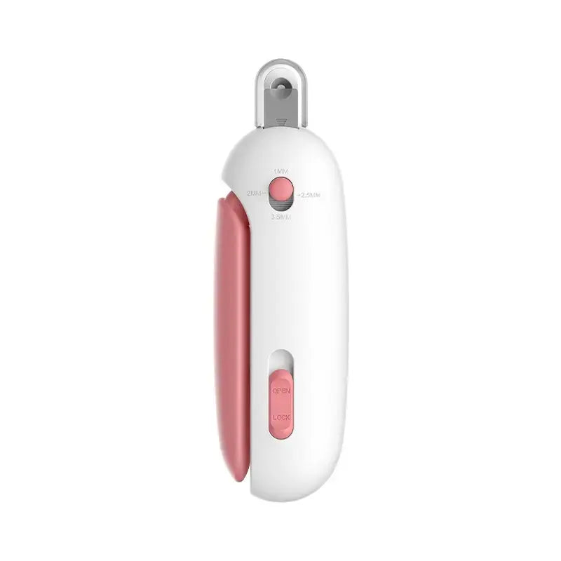 Cat Nail Clipper for Indoor Cats & Kittens - 4-Size Adjustable Holes, Hidden Nail File, Splash-Proof Design, Safe Clipping Pet Grooming Tool #Petlovers
