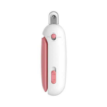 Cat Nail Clipper for Indoor Cats & Kittens - 4-Size Adjustable Holes, Hidden Nail File, Splash-Proof Design, Safe Clipping Pet Grooming Tool #Petlovers